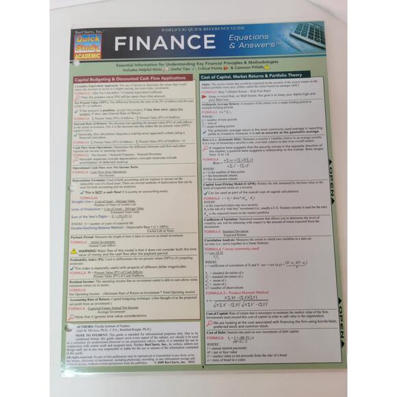 Quick study guides -‎ accounting, medical terminology and finance - Picture 4 of 6